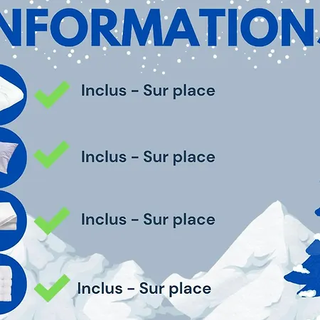 T2 D'exception Avec Piscine Et - Parking Prive 아파트 Alpe d'Huez
